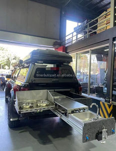 Contenedores de Almacenamiento para Camionetas 4x4, Sistema de Cocina Mini Deslizable Personalizado para Campamentos Todoterreno, en Venta - Product Image 3