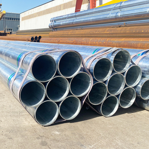 Dn65 125mm 250mm Diamètre 4mm Épais Construction Galvanisé Canopy Steel Pipe Prix Par kg - Product Image 2