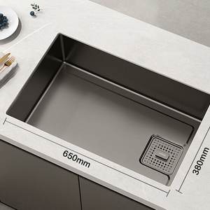 Évier de cuisine robuste à montage supérieur avec bord épaissi et fonction anti-corrosion pour cuisine domestique - Product Image 6