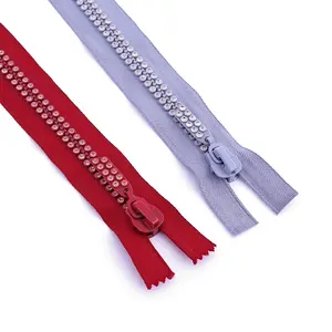 Hot sell resin plastic zipper, garment jacket, down garment zipper zipper manufacturer customization