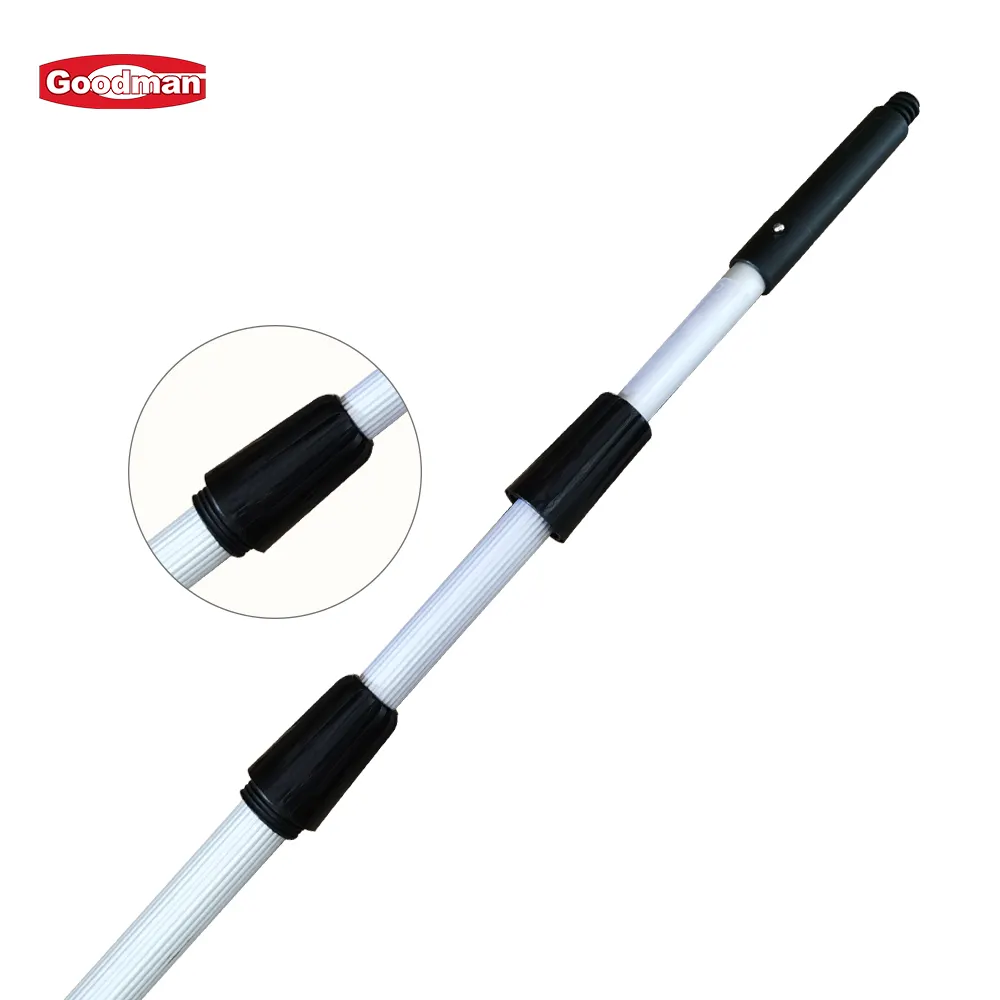 Professional janitor supplies high rise window cleaning tool aluminum telescopic pole