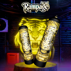 Rampage - Tanque de Helio Desechable de 3.3l, Cilindro de Acero al Carbono Estándar con Válvula, Pureza del 99.99% - Product Image 3