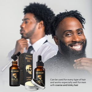 Vente en gros Ekber Wonderful Beard Care Huile et baume à <span class=keywords><strong>barbe</strong></span> à l'amande pure <span class=keywords><strong>pour</strong></span> une hydratation longue durée Kit de croissance de <span class=keywords><strong>la</strong></span> <span class=keywords><strong>barbe</strong></span> Ensemble de toilettage - Product Image 2