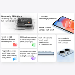 Red mi Note <span class=keywords><strong>12T</strong></span> <span class=keywords><strong>Pro</strong></span> Dimensity 8200 Ultra 140Hz Pantalla LCD 64MP Triple Cámara 5080mAh Batería 67W Carga 5G Teléfono móvil - Product Image 5