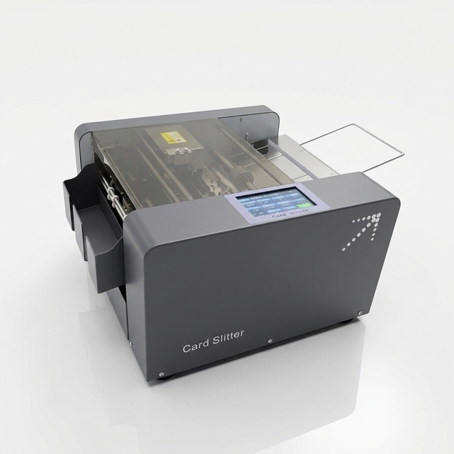 2102H Fully Automatic A4 Card Cutting Machine  Business Card Cutter