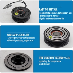 Compresseur de climatisation automobile à embrayage magnétique pour Vios, Fiat, 06C-COROLLA - Product Image 6