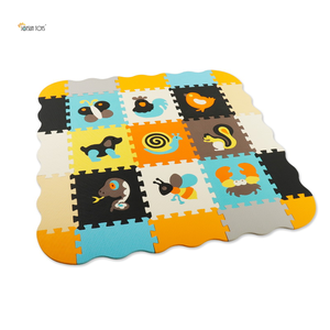 Personalizado 30x30x1CM EVA Baby Kids Oyuncak Floor <span class=keywords><strong>Corral</strong></span> Didactico <span class=keywords><strong>Bebe</strong></span> Foam Puzzle Playmats Fence Play Mat <span class=keywords><strong>para</strong></span> bebés pequeños - Product Image 1