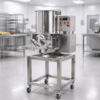 Machine automatique de pliage de samosas et de tourtes à la viande, avec plateaux auto-découpants, emballage flow-pack et présentoir pour ligne alimentaire, fournisseur certifié CE