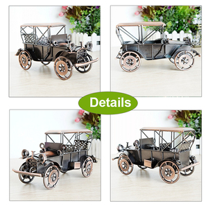 Vintage metallo collezione di modelli di <span class=keywords><strong>auto</strong></span> in lega classica figurine di automobili all'ingrosso all'ingrosso per ufficio arredamento & regali da collezione - Product Image 2