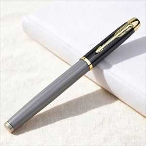 Business Premium Metal Fountain <b>Pen</b> with Gold and Silver Clips Writing Diameter 0.5mm Custom <b>Pen</b> Suitable for Corporate Gifts - Product Image 2
