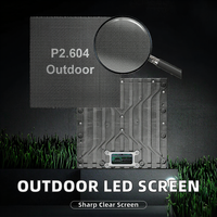 Módulo de Pantalla LED para Escenarios de Alta Definición Ootdoor P2.604, Panel de 250x250 mm, 7680 Hz de Píxeles, para Pantallas LED de Alquiler para Escenarios