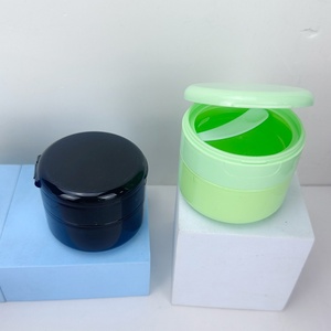 Cosmetic Container 100g 150g PP clear White pink Yellow Green Plastic <b>Jar</b> for Facial <b>Empty</b> Plastic PP Cream - Product Image 5