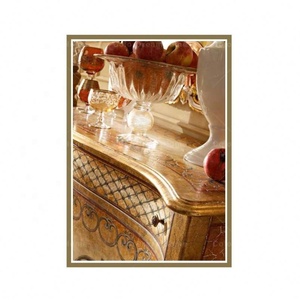 <span class=keywords><strong>Buffet</strong></span> de luxe <span class=keywords><strong>baroque</strong></span> doré avec miroir - Product Image 3