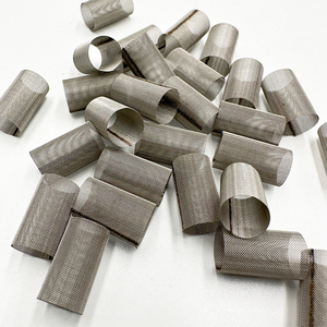 ThinKinGee Mini Frantumatore con Piastra <span class=keywords><strong>Setaccio</strong></span> - Lunghezza 21cm, Cestello Filtrante in Rete Metallica ad Alta Efficienza in Acciaio Inossidabile 304 316 316L - Product Image 2