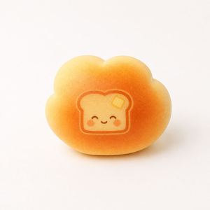 Custom Bread Squishy Personalized Stress Relief <b>Toy</b> Soft Sensory Fidget <b>Desk</b> Decor Customizable Gift for Welcome Gifts Students - Product Image 2