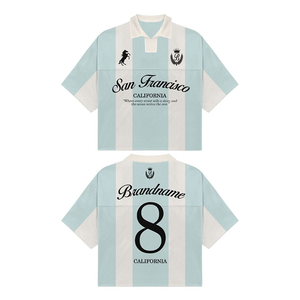 Maillot de football respirant personnalisé Tontons pour enfants, uniformes de football avec évacuation de l'humidité - Product Image 4