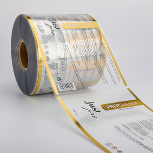 Etiqueta adhesiva transparente <span class=keywords><strong>de</strong></span> lámina dorada <span class=keywords><strong>de</strong></span> lujo personalizada, duradera, resistente al agua, impresa en UV, PVC, BOPP, código <span class=keywords><strong>de</strong></span> <span class=keywords><strong>barras</strong></span> reciclado, <span class=keywords><strong>Perfume</strong></span> para alimentos - Product Image 4