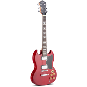 Cina produttore SG tipo <span class=keywords><strong>chitarra</strong></span> elettrica con fiamma acero Top - Product Image 4