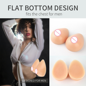 ONEFENG Fausses Poitrines en Silicone Très Populaires, <span class=keywords><strong>Seins</strong></span> <span class=keywords><strong>Sexy</strong></span> en Silicone 600g/Paire pour Personnes Transgenres en Vente en Gros - Product Image 2