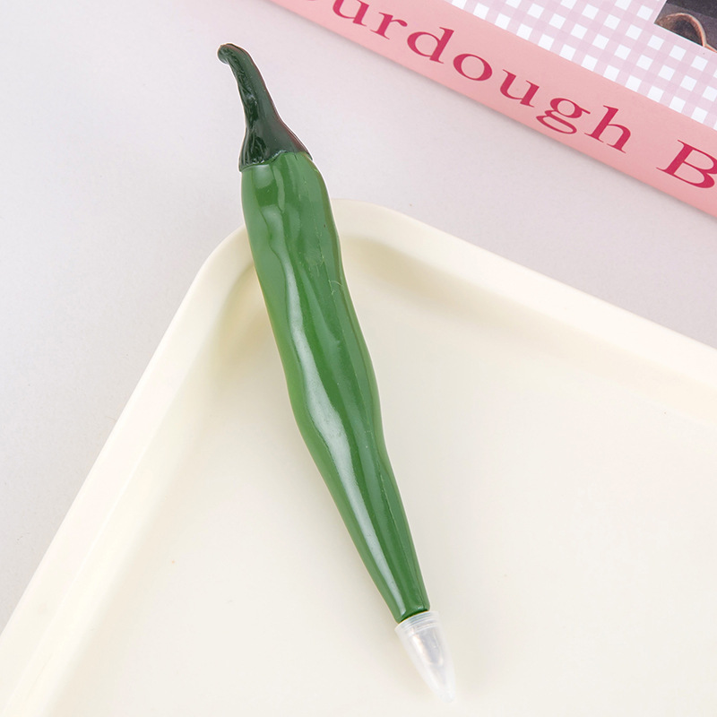 Stylo à bille gros poivre vert-bullet 0.7