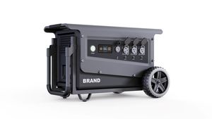 Estación Portátil de 5000W, 5040Wh, Carga Rápida en 2 Horas, Entrada Solar de 2100W, Función UPS, IP54, Respaldo para el Hogar, Camping, Coche, Onda Sinusoidal Pura, Alta Capacidad - Product Image 3