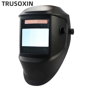 Gafas de soldar de gran tamaño con 4 sensores de arco DIN5-DIN13, oscurecimiento automático solar, para soldadura TIG MIG MMA y rectificado, con color real, suministros de soldadura - Product Image 1