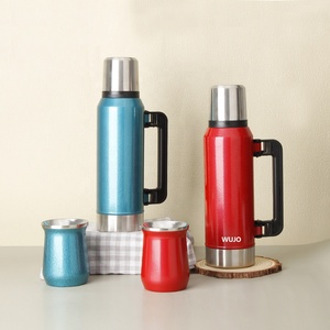 Wholesale Stainless Steel Argentine Tea Cup Insulated Yerba Mate Gourd Set Mate Cup <strong>Thermos</strong> With Bombilla Filtered Straw - Product Image 6