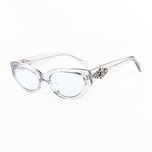 Gafas <span class=keywords><strong>de</strong></span> Sol <span class=keywords><strong>de</strong></span> Acetato con Patillas Gruesas, Estilo Ojo <span class=keywords><strong>de</strong></span> Gato, Divertidas, <span class=keywords><strong>de</strong></span> <span class=keywords><strong>Verano</strong></span>, para Mujer, Marca <span class=keywords><strong>de</strong></span> Lujo, Alta Calidad, Estilo Y2K, Fabricantes Chinos, Personalizadas con Logotipo - Product Image 3