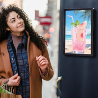 Écran d'affichage numérique Android mural de 43 pouces pour hôtel, ascenseur, publicité tactile, écran LCD