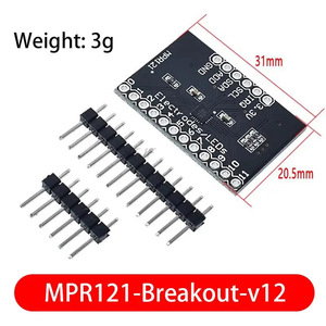 Placa de Desarrollo MPR121 con Sensor Táctil Capacitivo de 12 Canales e Interfaz I2C - Product Image 4