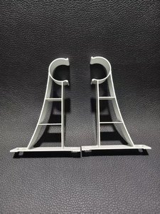 Support de <span class=keywords><strong>tringle</strong></span> à <span class=keywords><strong>rideau</strong></span> romain automatique en alliage d'aluminium de haute qualité, accessoires de <span class=keywords><strong>rideau</strong></span>, longueur personnalisée, vente en gros d'usine pour balcon - Product Image 2