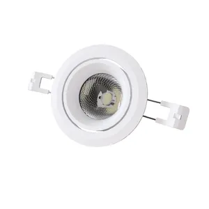 Hot Aluminum Adjustable Angle Embedded LED Ceiling Spotlights 5W 9W Ciling Spotlight For Indoor Use