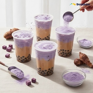 นมปั่นคุณภาพสูง รสเผือก ผสมไข่มุก ผงปรุงรสเผือก ได้รับการรับรองฮาลาล บรรจุถุง 20 กก. - Product Image 6
