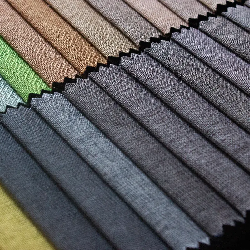 Yüksek kaliteli döşeme 100% Polyester kanepe kumaşı tekstil dokuma düz dokuma kumaş