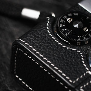 עבודת יד אמיתית מצלמה אמיתית עור אמיתי מצלמה מעור אמיתי עבור <span class=keywords><strong>rollei</strong></span> 3s/35te/35te במקרה מצלמה שקית - Product Image 4