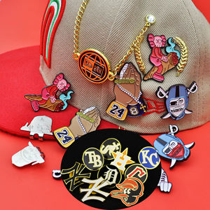 キャップハットピン：オリジナルロゴ入りメキシコ野球クリップ、ブランドロゴでパーソナライズ - Product Image 1