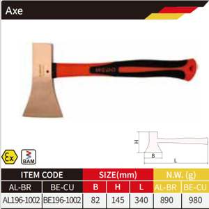WEDO Estándar DIN alemán y certificación BAM ATEX Hacha antichispas - Product Image 3