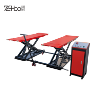 Pont élévateur à ciseaux automobile ZeHoo à prix abordable, 220V, capacité 4T, hauteur de levage 1200mm