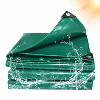 Bâche en toile PVC enduite 510g/m², imperméable, légère, pliable, de qualité industrielle, pour camions, remorques, auvents, tentes, couvertures et doublures