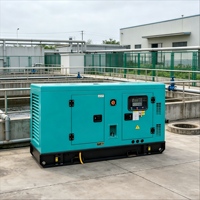 Générateur diesel silencieux haute puissance 20kW 50kW 100kW 200kW 500kW, résistant aux intempéries, insonorisé pour extérieur