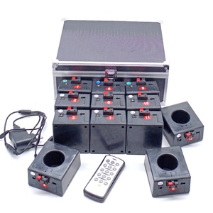 Fuente de hielo pirotécnica de fuegos artificiales, máquina de escenario con control remoto, sistema de ignición inalámbrica, 12 unidades, gran oferta - Product Image 5