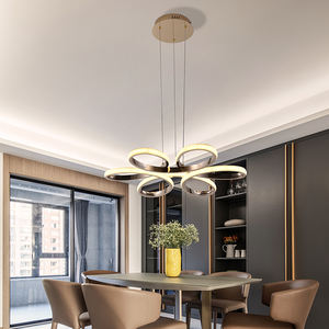 Hives – plafonnier LED <span class=keywords><strong>suspendu</strong></span> en aluminium et PVC, design moderne, <span class=keywords><strong>luminaire</strong></span> décoratif d'intérieur, idéal <span class=keywords><strong>pour</strong></span> une <span class=keywords><strong>cuisine</strong></span> connectée - Product Image 1