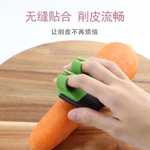 Pelador de Dedos Xuan Rui de Acero Inoxidable, Herramienta de Cocina Multifuncional Portátil para Pelar Frutas y Verduras - Product Image 5