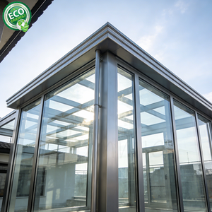 Ventes directes du fabricant : Toit de véranda en verre au design moderne pour maison, en aluminium - Product Image 5