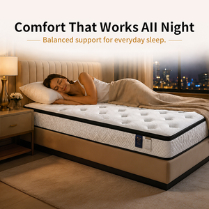 Memory Foam Hybrid Pocket <b>Spring</b> Mattress in a Box Queen Size Mattress King Size Mattress Orthopedic Support Matelas Compressé - Product Image 3