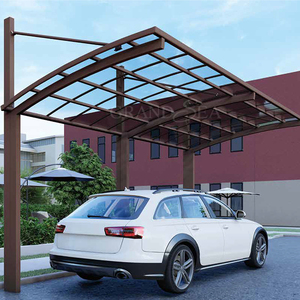 Cobertizo de estacionamiento de aluminio para coche, moderno, personalizado, para uso doméstico, puertos de metal, venta - Product Image 2