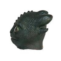 Comment dresser votre dragon : fournitures de fête, masque unique de Grincheux en latex