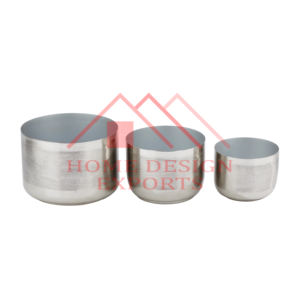 2025 nouveau Design moderne décor à la maison jardinière pour salon martelé Design aluminium métal jardinière pour intérieur et extérieur décor - Product Image 5