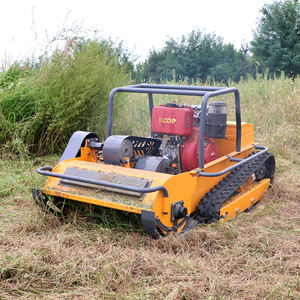 Haute qualité plomb 800mm chenille Atv faucille barre télécommande chenille pelouse Atv tondeuse à fléaux - Product Image 2