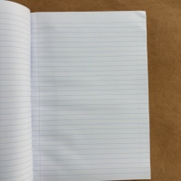 Sudáfrica Venta caliente 288 páginas Libro de mostrador de tapa dura A4 Finint & Margin 3 Quire Cuaderno negro con cinta roja
